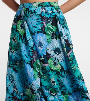 Rock aus Crêpe de Chine | Stella McCartney