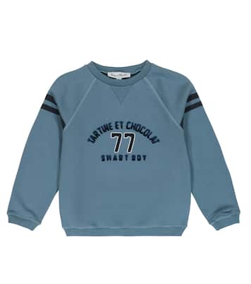Sweatshirt aus Baumwoll-Jersey | Tartine et Chocolat