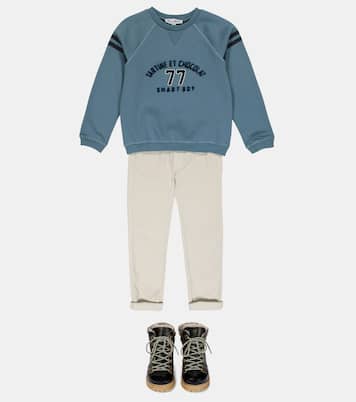 Sweatshirt aus Baumwoll-Jersey | Tartine et Chocolat