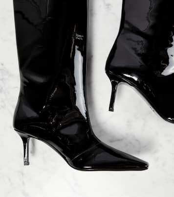 Patent leather knee-high boots | Acne Studios