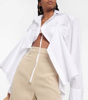 Hemd La Chemise Amaro aus Popeline | Jacquemus