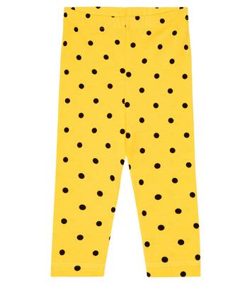Baby polka-dot jersey leggings | Mini Rodini