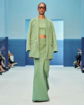 Falda larga flared de algodón | Max Mara