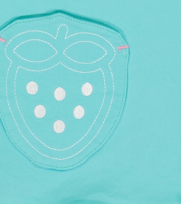 Baby Milo® ruffle-trimmed denim shorts | BAPE Kids