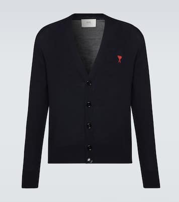 Ami De Cœur wool cardigan | Ami Paris