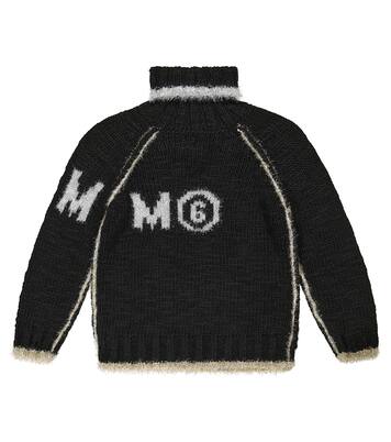 Logo turtleneck sweater | MM6 Maison Margiela Kids
