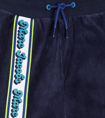 Logo velvet sweatpants | Marc Jacobs Kids