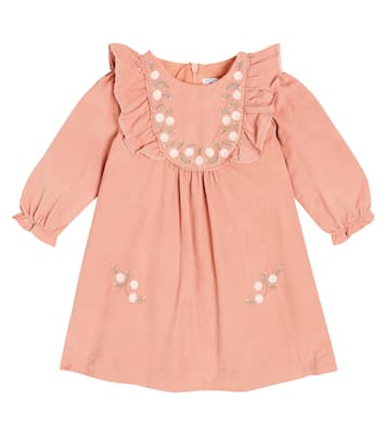 Baby - Abito in cotone con ricamo e stampa | Tartine et Chocolat