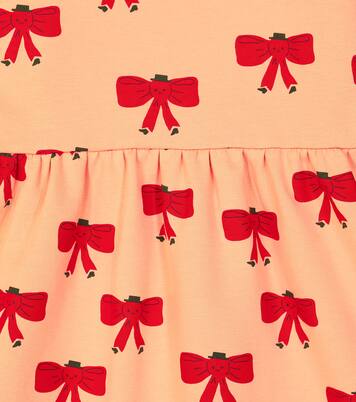 Tiny Bow cotton-blend dress | Tinycottons