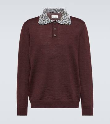 Wool polo sweater | Maison Margiela