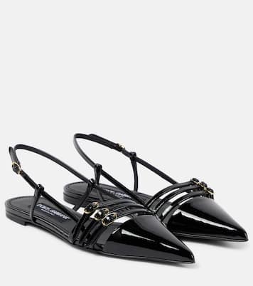 Ballerine slingback in vernice | Dolce&Gabbana