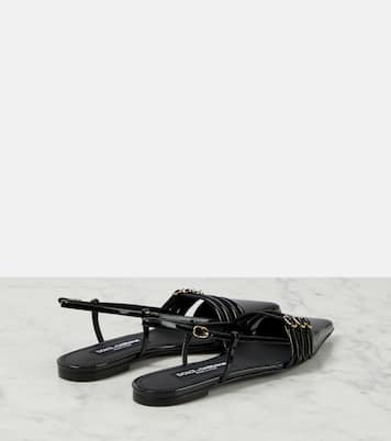 Ballerine slingback in vernice | Dolce&Gabbana