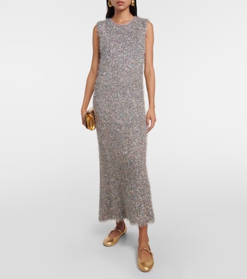 Carla metallic leather ballet flats | Gianvito Rossi