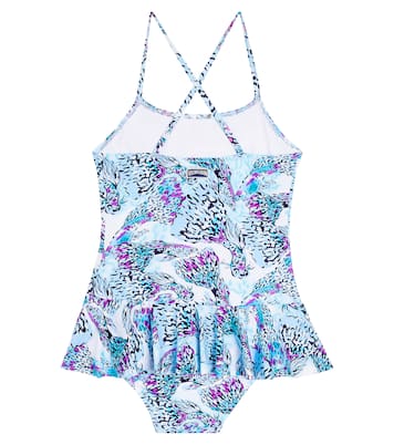 Grilly ruffle-trimmed swimsuit | Vilebrequin Kids