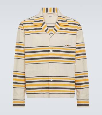 Namesake striped cotton shirt | Bode