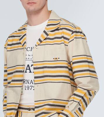 Namesake striped cotton shirt | Bode