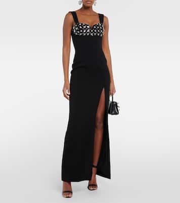 Verzierte Robe Bianca | Rebecca Vallance