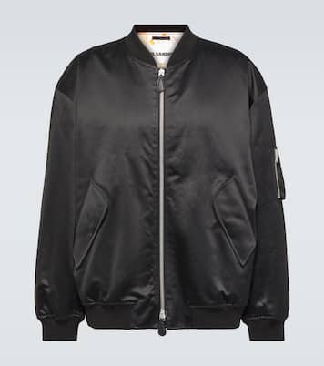 Cotton blouson bomber jacket | Jil Sander