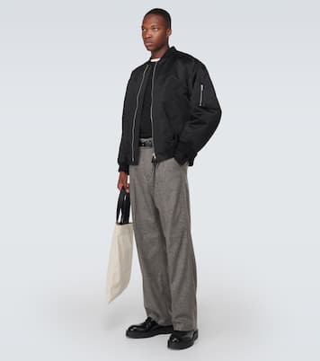 Cotton blouson bomber jacket | Jil Sander