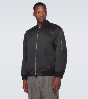 Cotton blouson bomber jacket | Jil Sander