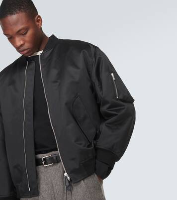 Cotton blouson bomber jacket | Jil Sander