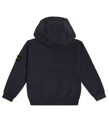 Compass cotton hoodie | Stone Island Junior