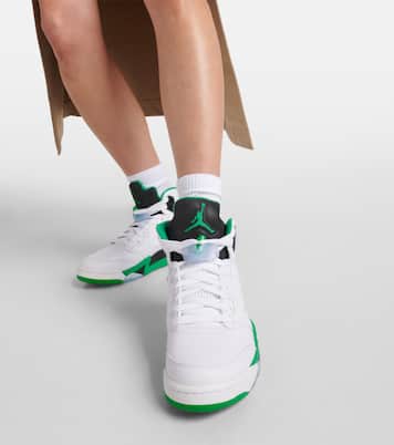 Air Jordan 5 leather sneakers | Nike