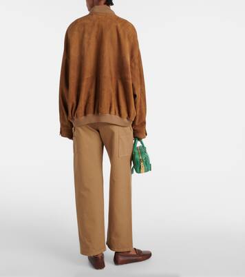 Jacke aus Veloursleder | Miu Miu