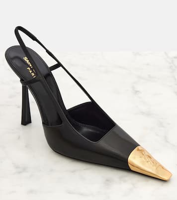 Slingback-Pumps Jeanne 110 aus Leder | Saint Laurent