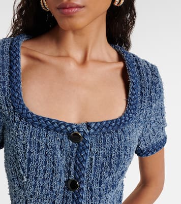 Minikleid aus Denim | Self-Portrait