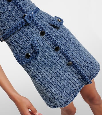 Minikleid aus Denim | Self-Portrait