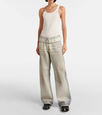 Wide-Leg Low-Rise Jeans | Acne Studios
