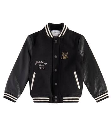Darmouth wool-blend varsity jacket | Bonpoint