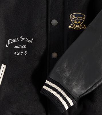 Darmouth wool-blend varsity jacket | Bonpoint