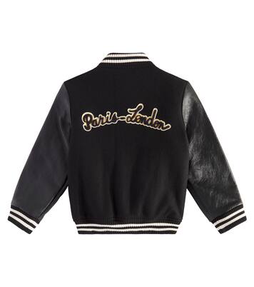 Darmouth wool-blend varsity jacket | Bonpoint