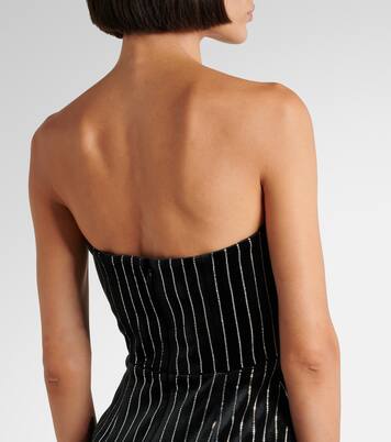 Embellished strapless minidress | Alex Perry