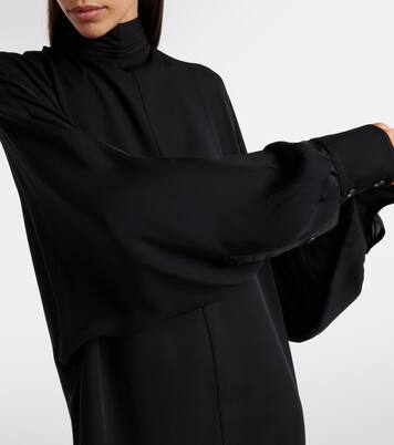 Robe longue Lexi en soie | Khaite