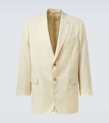 Wool and mohair blazer | Auralee
