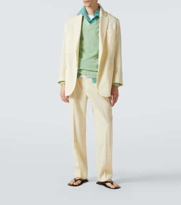 Wool and mohair blazer | Auralee