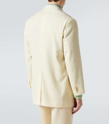 Wool and mohair blazer | Auralee