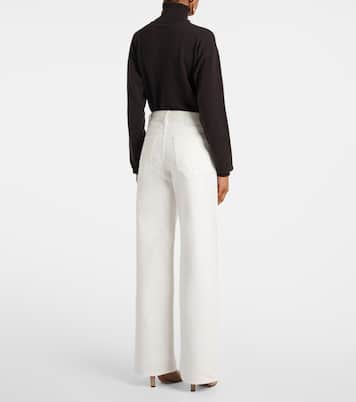 Mid-rise wide-leg jeans | Ralph Lauren Collection