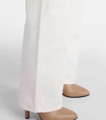 Mid-rise wide-leg jeans | Ralph Lauren Collection