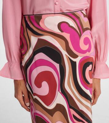 Maxirock Ardith aus Seide | Rixo