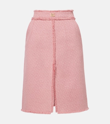 DG wool-blend skirt | Dolce&Gabbana