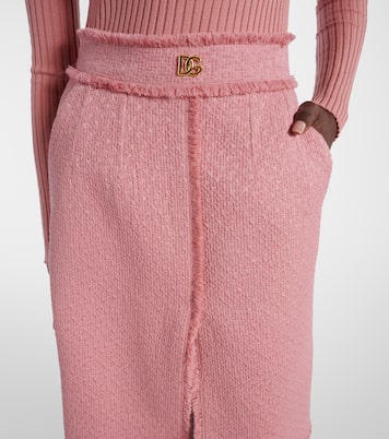 DG wool-blend skirt | Dolce&Gabbana