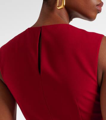 Robe midi Elham en crêpe | Roksanda