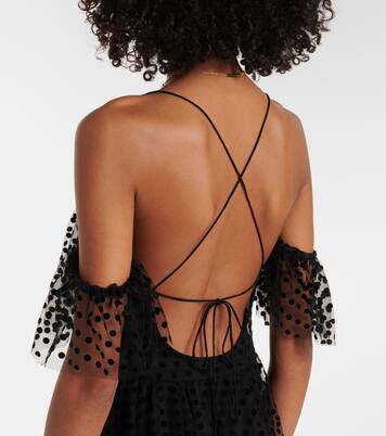 Robe longue Carmen en tulle | Alexandra Miro