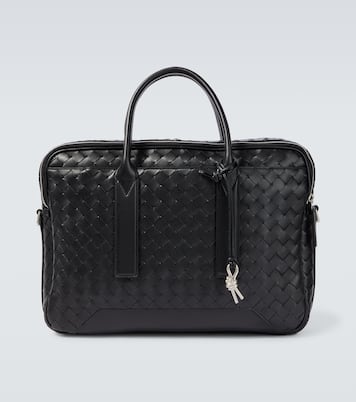 Maletín Gateaway de piel Intrecciato | Bottega Veneta