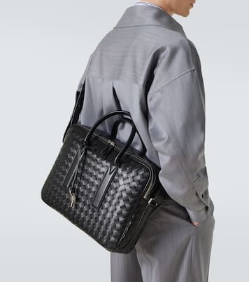Maletín Gateaway de piel Intrecciato | Bottega Veneta