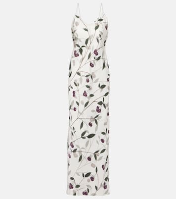 Printed silk maxi dress | Stella McCartney